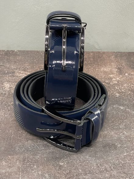 Blue Round-Neck Tshirt